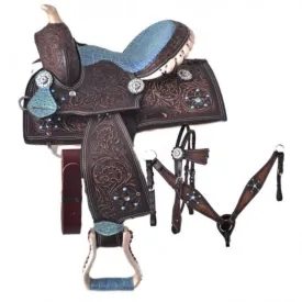 10" DOUBLE T  PONY SADDLE SET