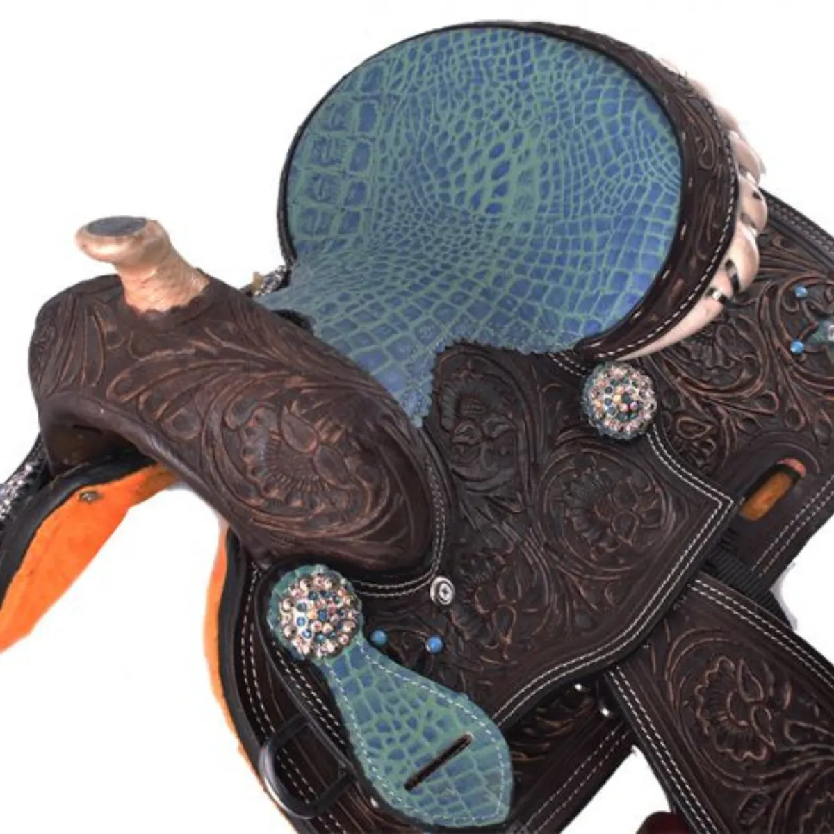 10" DOUBLE T  PONY SADDLE SET