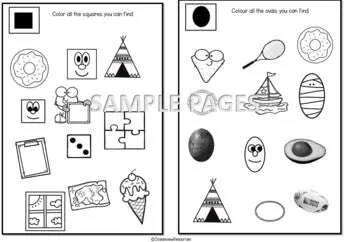 2D worksheets - UK and AUS/UK spelling SEESAW version
