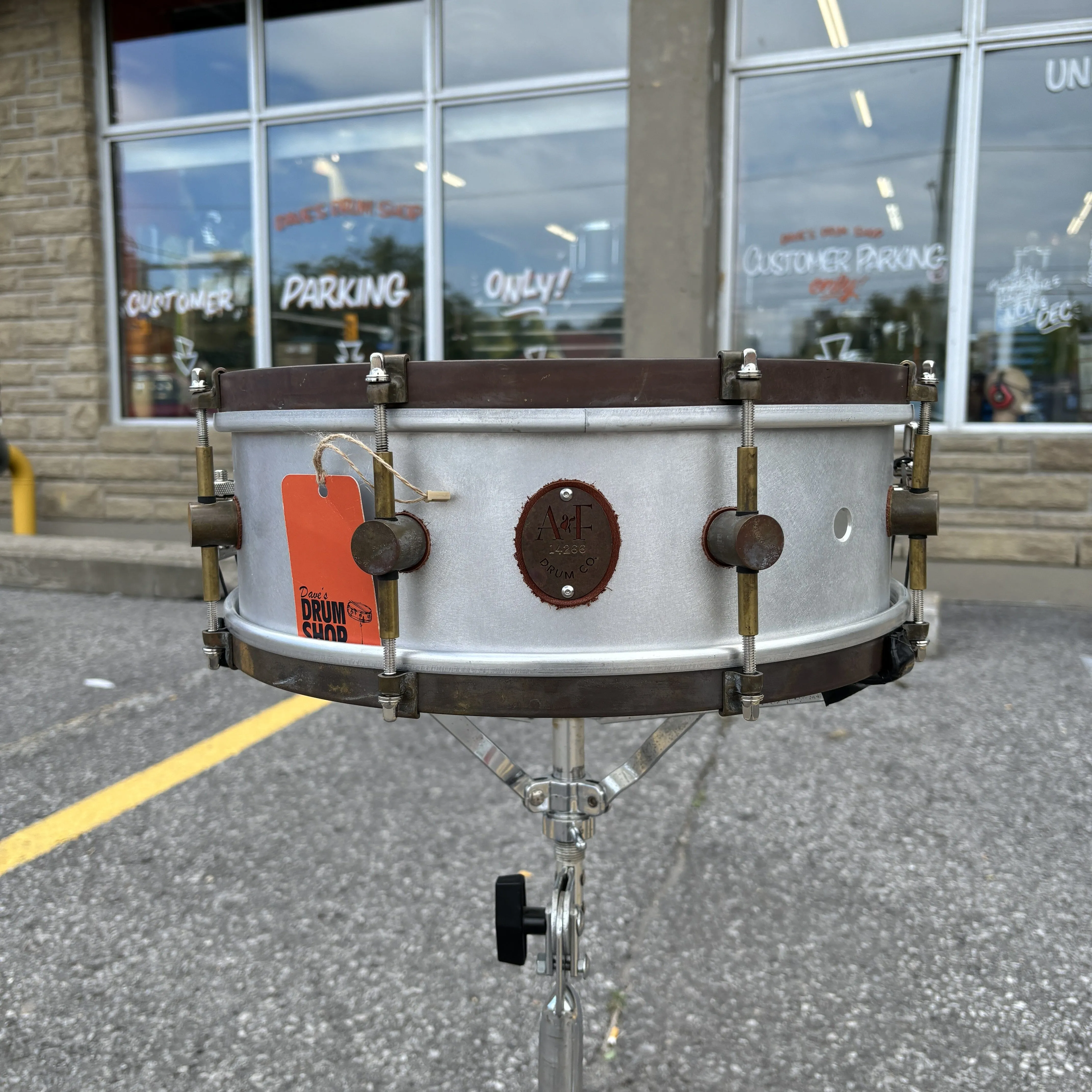 A&F Aluminum Snare 5 x 14 (Used)