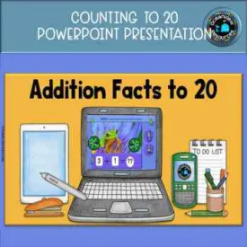 Adding to 20, a fun and engaging PowerPoint