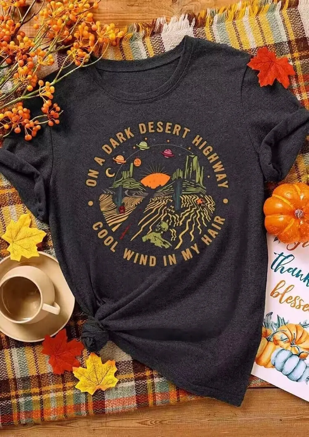 Adventure Awaits Outdoor Graphic T Shirt Women Retro Colorful Print Tees Hike Mountain Nature Travel Shirt Workout Tops
