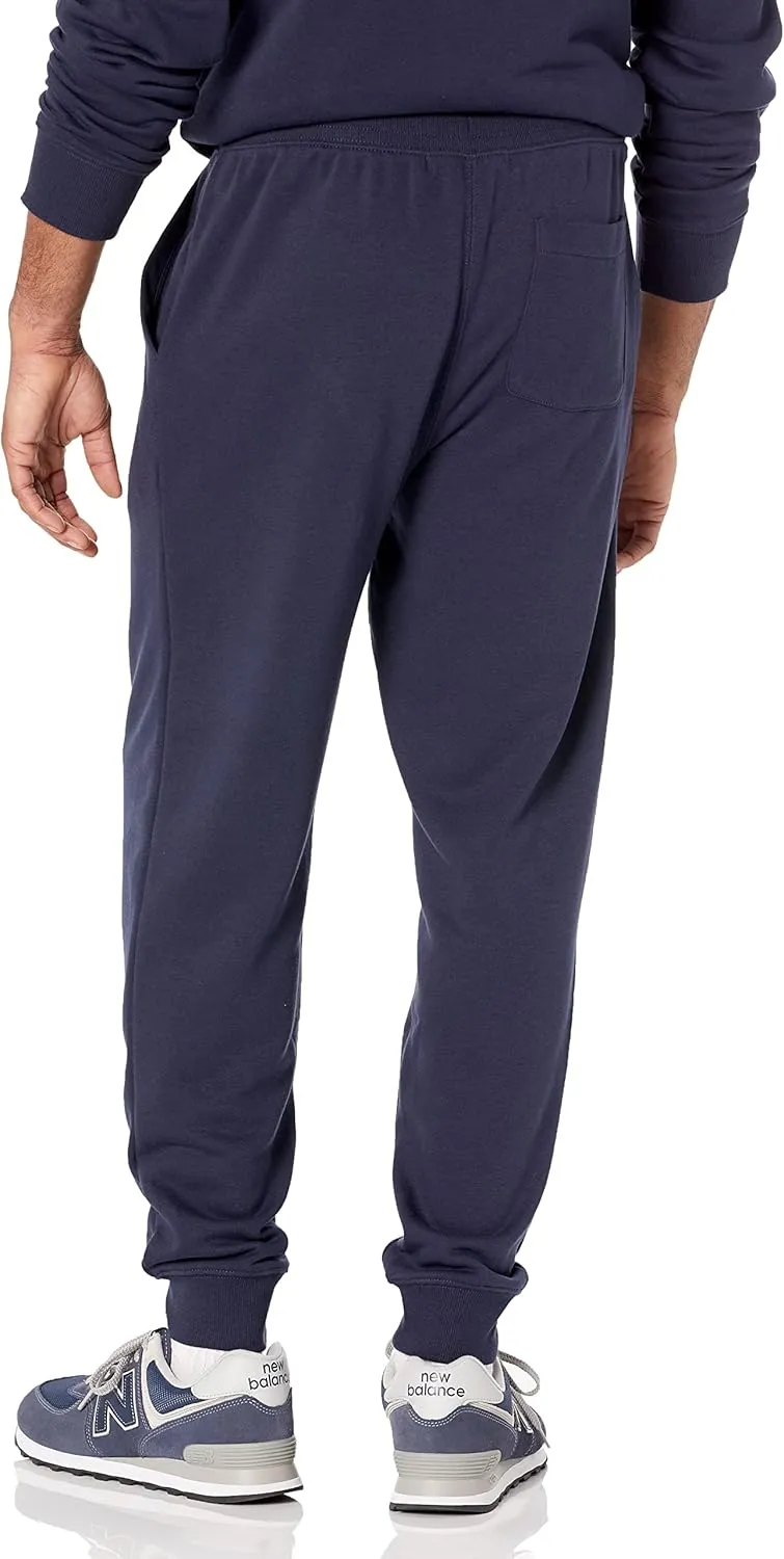 Amazon Essentials Men's Jogger Pants, Casual Relaxed Fit, Lightweight French Terry (Available in Big & Tall)