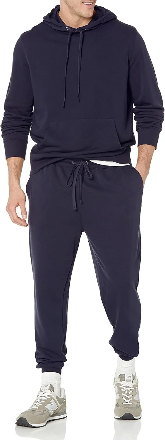 Amazon Essentials Men's Jogger Pants, Casual Relaxed Fit, Lightweight French Terry (Available in Big & Tall)