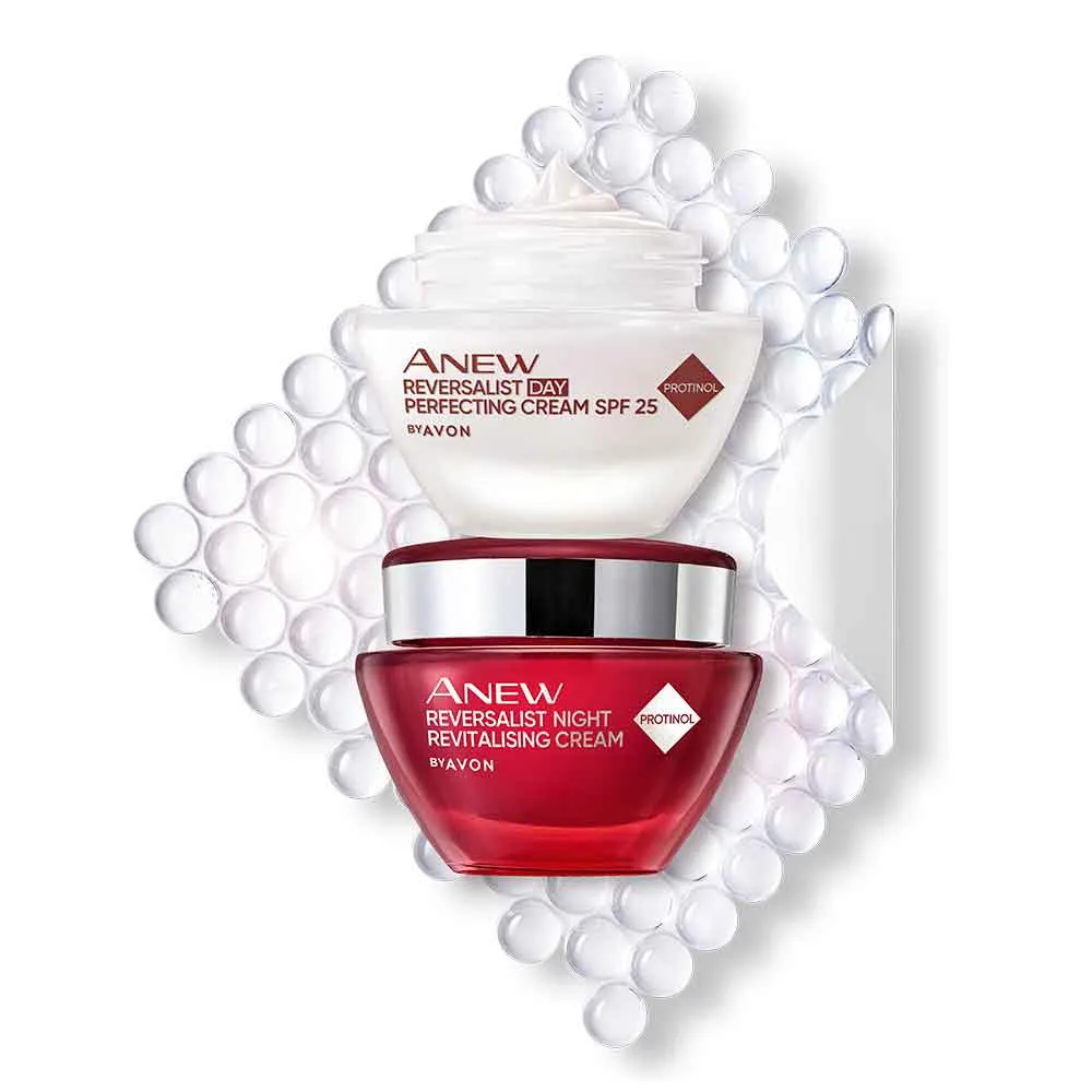 Avon Anew Reversalist Day & Night Cream Duo with Protinol - 2x 50ml