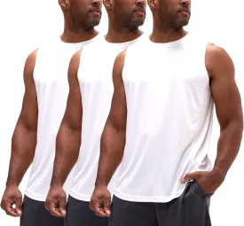 DEVOPS Men's Relaxed-Fit Workout Loungewear Gym Tank Top Sleeveless