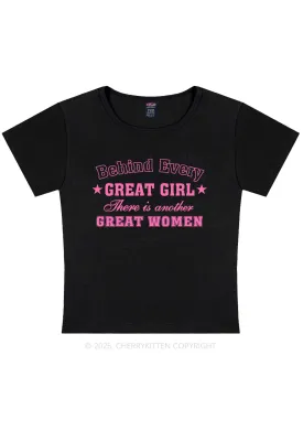 Great Girl Great Women Pride Y2K Baby Tee Cherrykitten