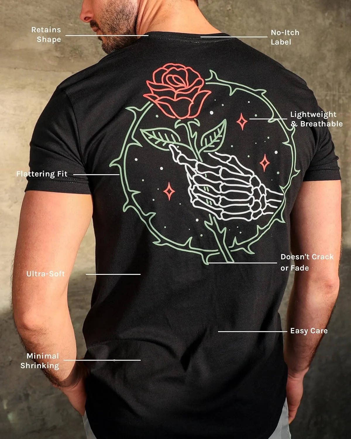 INTO THE AM Cool Graphic T-Shirts for Men S - 4XL Premium Quality Unique Graphic Art Tees
