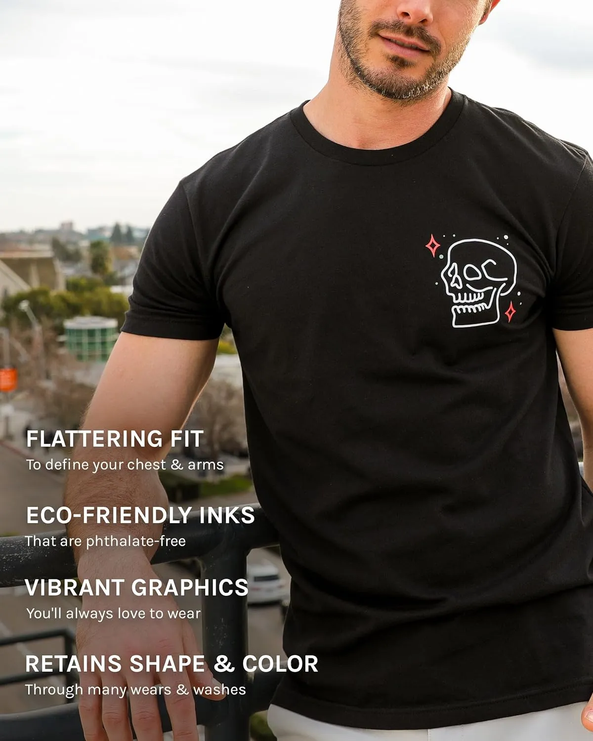 INTO THE AM Cool Graphic T-Shirts for Men S - 4XL Premium Quality Unique Graphic Art Tees