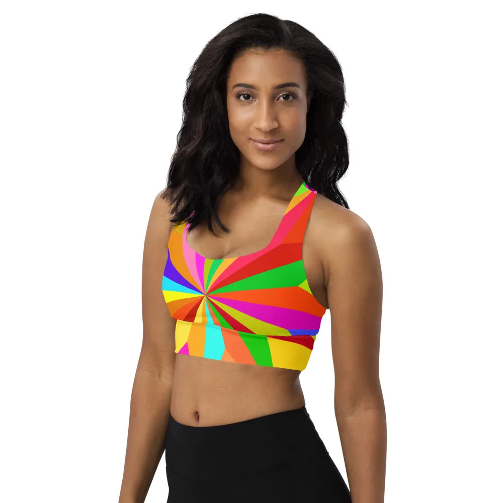 Longline sports bra Starlite