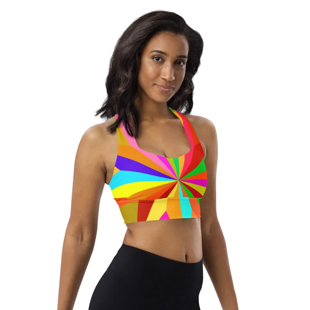 Longline sports bra Starlite