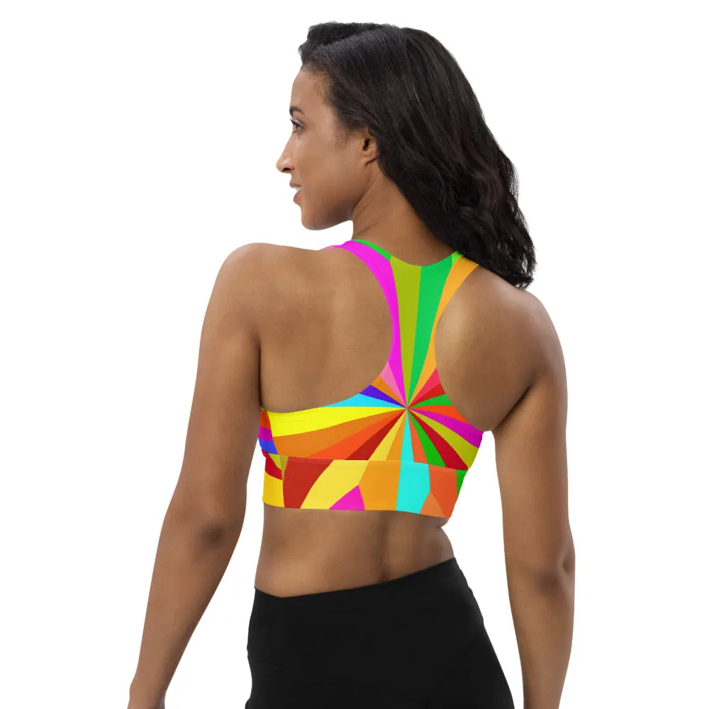 Longline sports bra Starlite