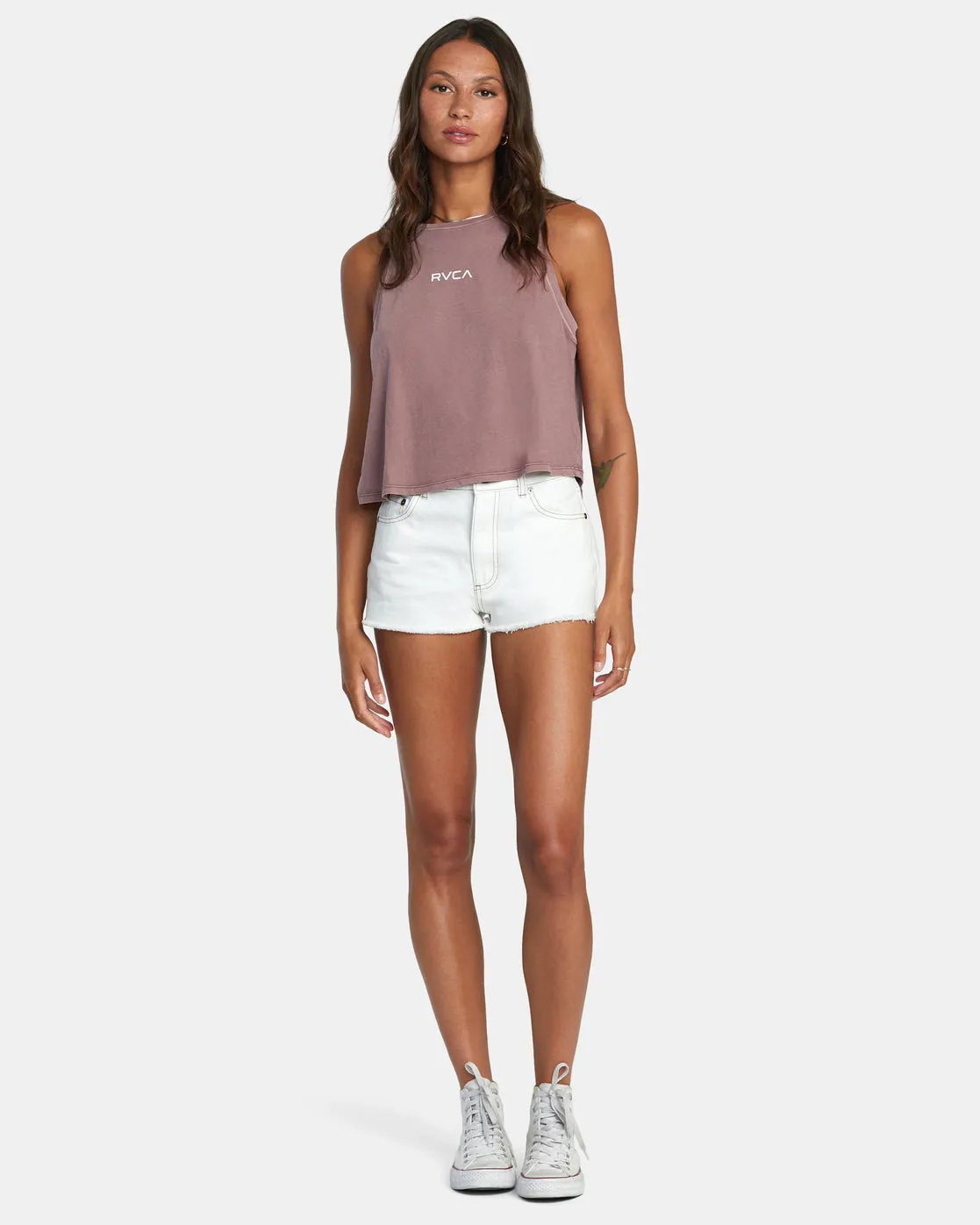 Small RVCA Tank Top - Mauve