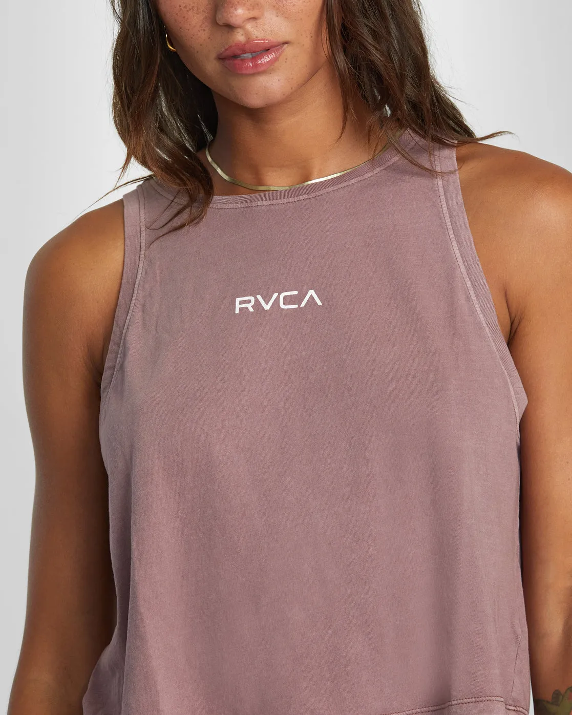 Small RVCA Tank Top - Mauve