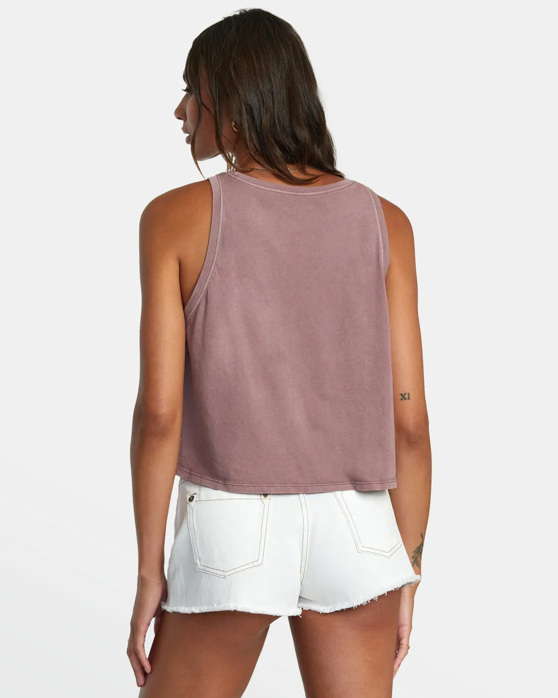 Small RVCA Tank Top - Mauve
