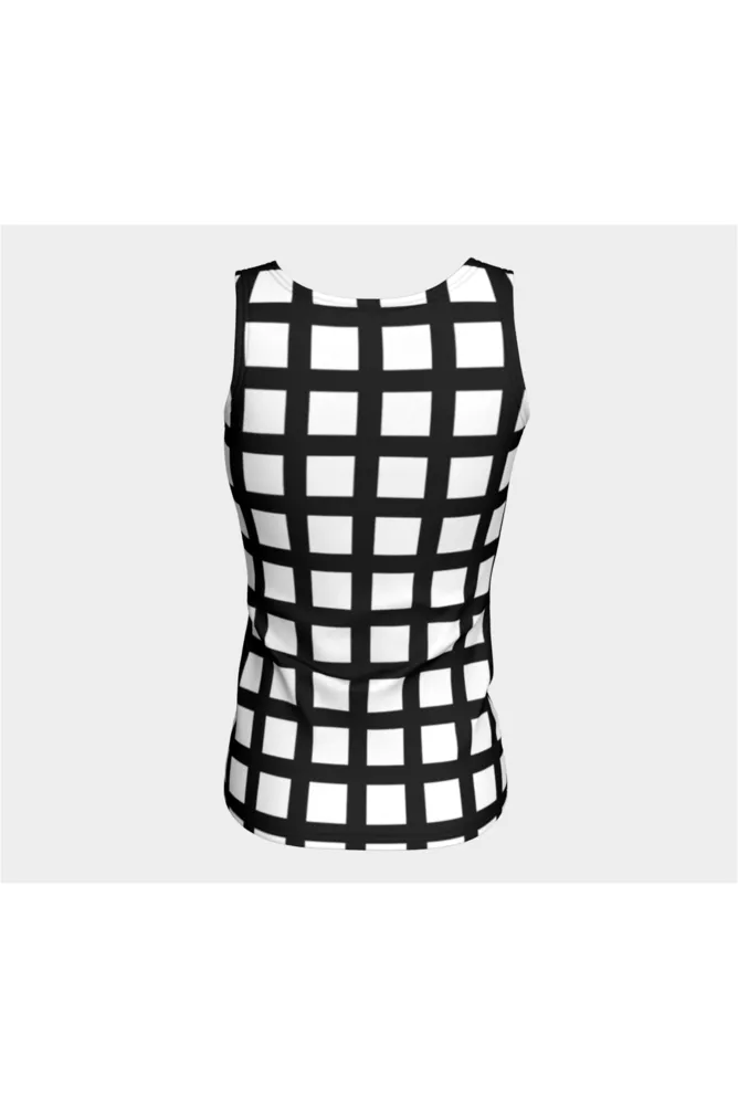 Square Biz Fitted Tank Top