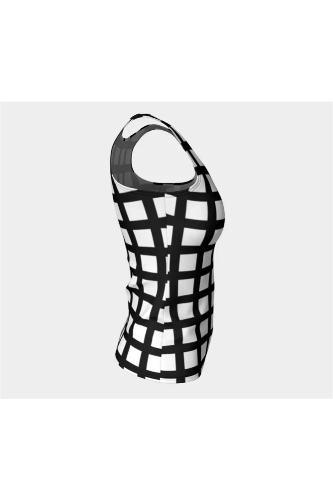 Square Biz Fitted Tank Top