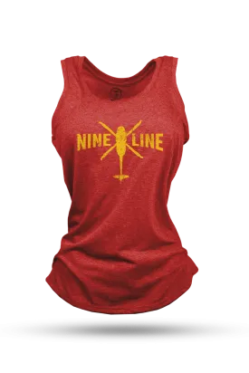 Women's Racerback Tank - Nine Line Helo